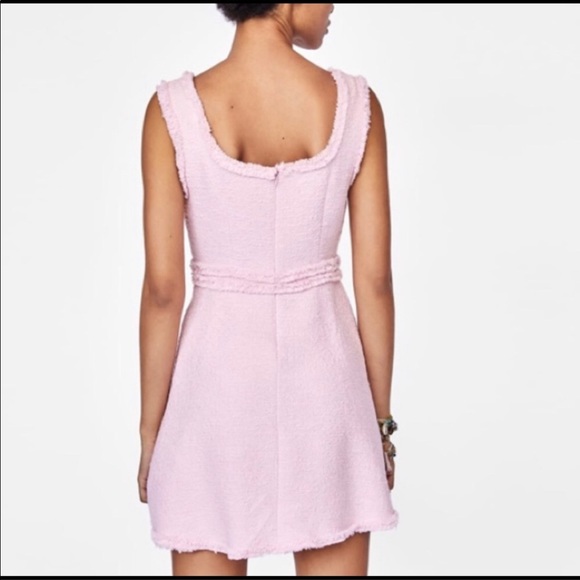 ZARA TWEED DRESS - Picture 3 of 5